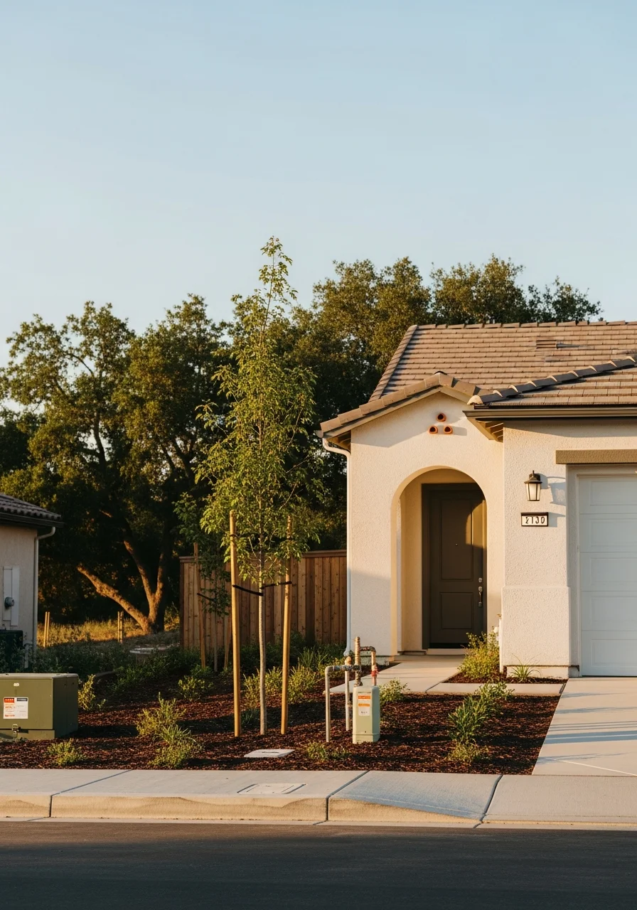 French Valley property with modern residential construction and street frontage.